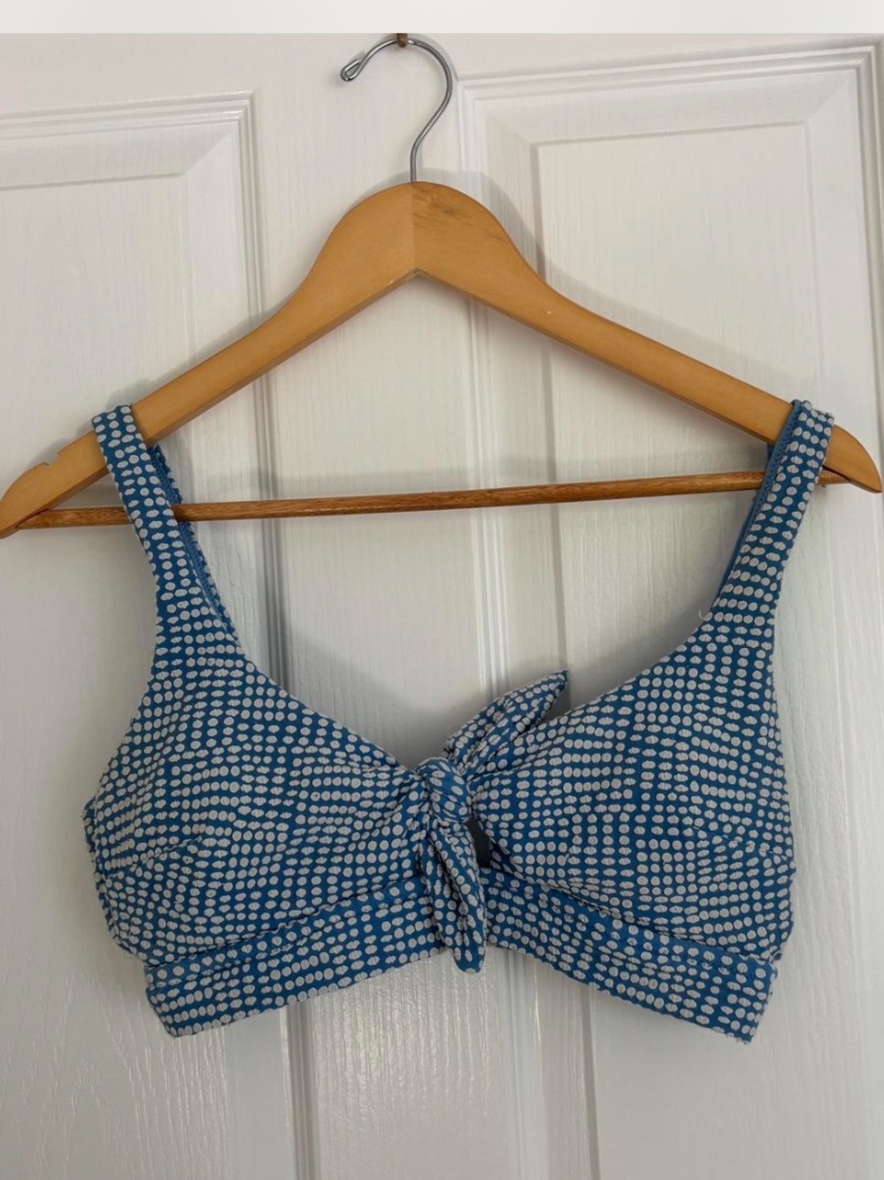 Aerie blue bikini top - Size L